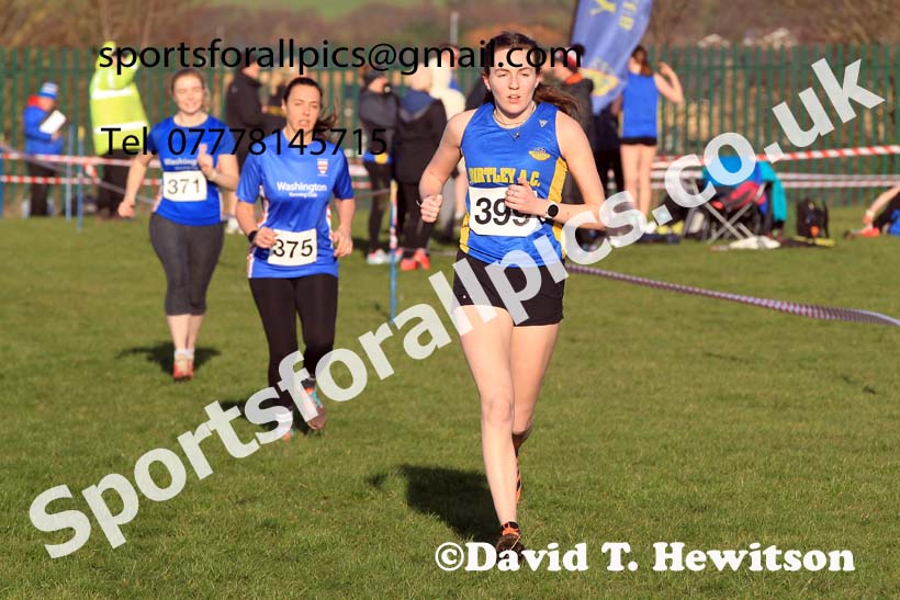 Womens Seniors and Masters, 2023 Birtley Cross Country Relays, County Durham. Photo: David T. Hewitson/Sports for All Pics